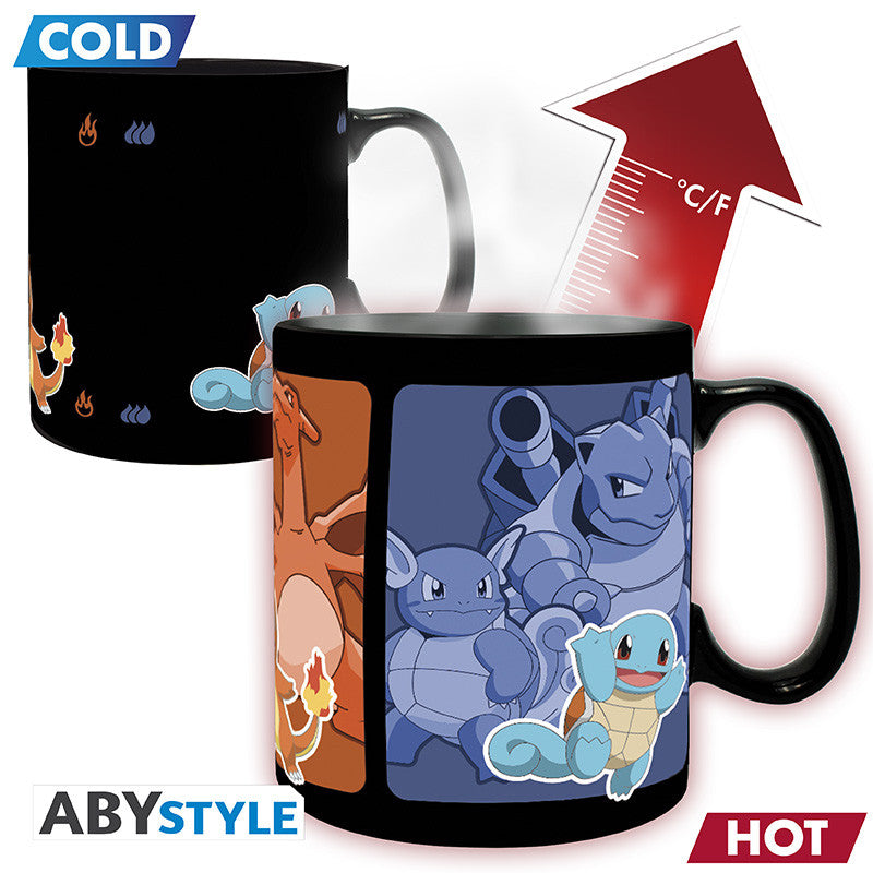 Pokemon Tasse mit Thermoeffekt Evolutionen
