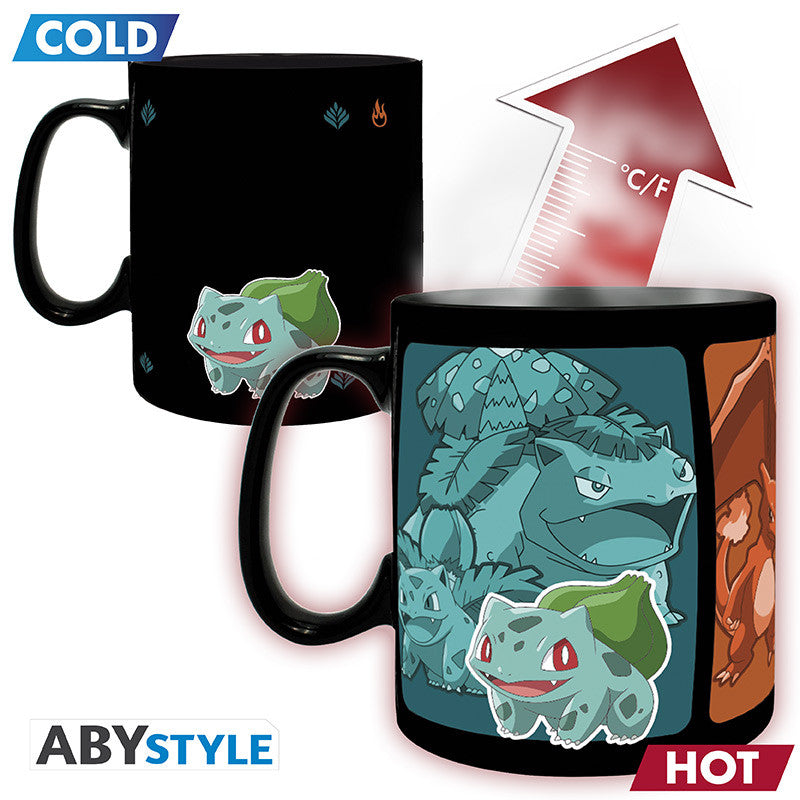 Pokemon Tasse mit Thermoeffekt Evolutionen
