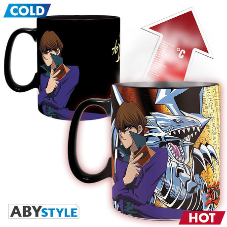 Yu-Gi-Oh! Tasse mit Thermoeffekt Yugi & Kaiba
