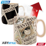 One Piece Tasse mit Thermoeffekt Wanted
