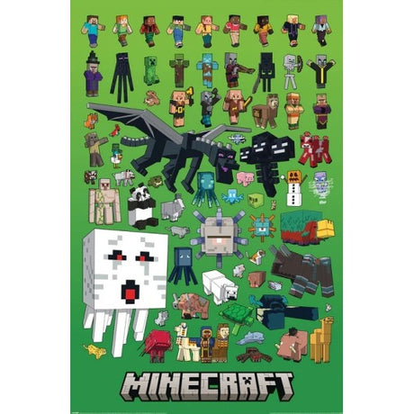 Minecraft Poster Charaktere
