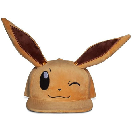 Pokemon Plüsch Cap Zwinkerndes Evoli
