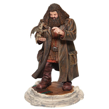 Harry Potter Statue Hagrid mit Norbert
