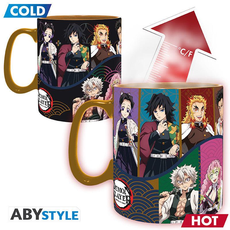 Demon Slayer Tasse mit Thermoeffekt Hashira S2
