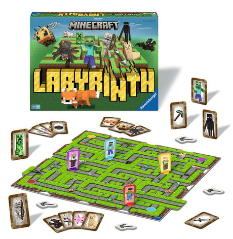 Minecraft Brettspiel Labyrinth
