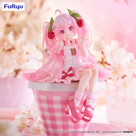 Hatsune Miku Noodle Stopper Figur Sakura Miku
