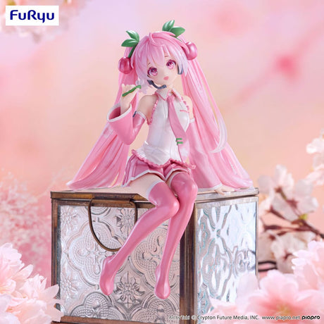 Hatsune Miku Noodlestopper Figur Sakura Miku Pearl Version
