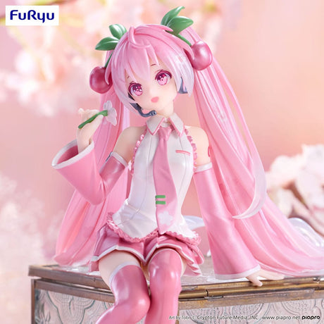 Hatsune Miku Noodlestopper Figur Sakura Miku Pearl Version
