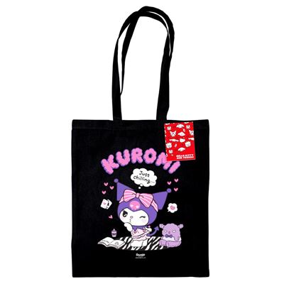 Hello Kitty Shopping bag Kuromi Just Chilling
