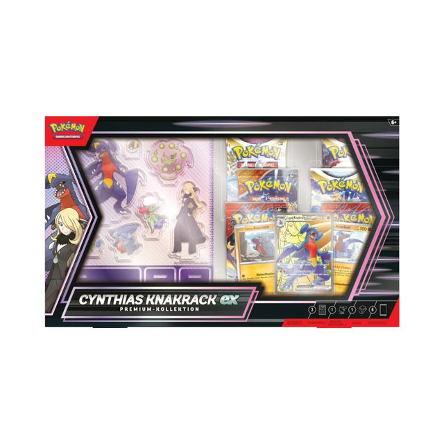 Pokemon Cynthias Knakrack-ex Premium Kollektion
