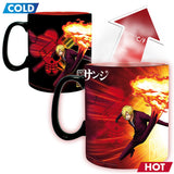 One Piece Tasse mit Thermoeffekt Zoro & Sanji
