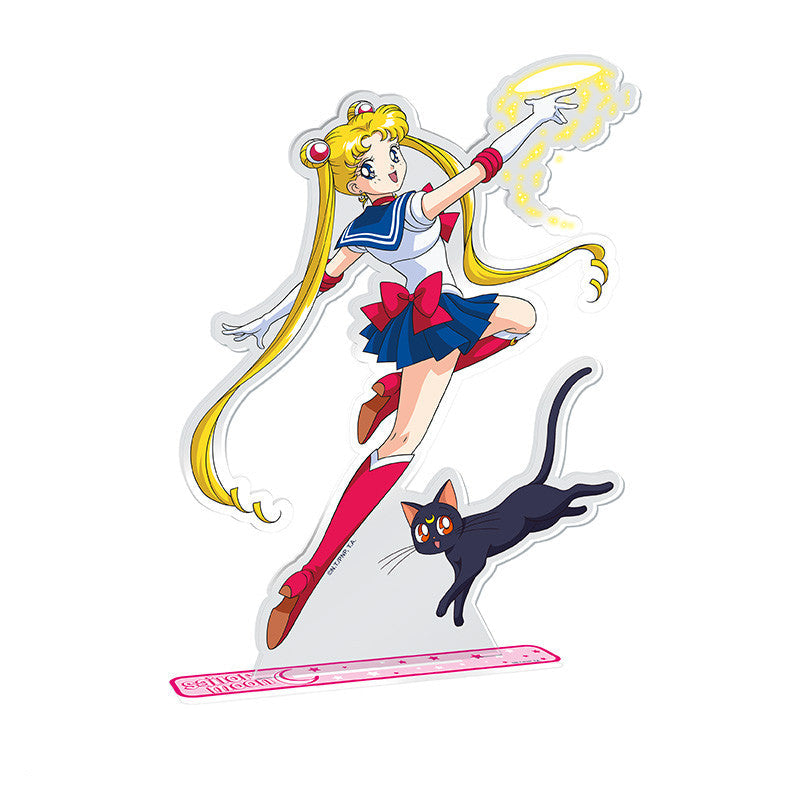 Sailor Moon XXL Acryl Figur Sailor Moon & Luna
