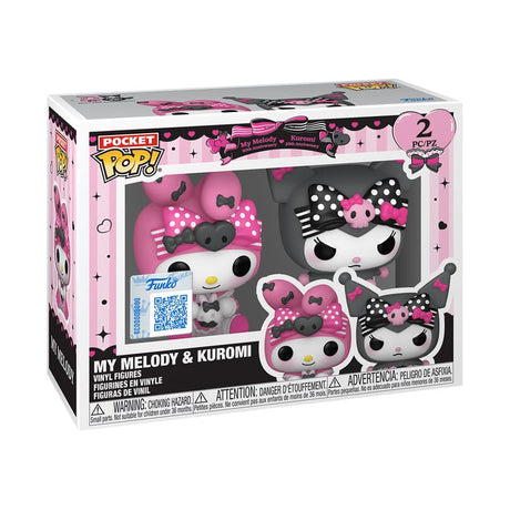 Hello Kitty Funko Schlüsselanhänger My Melodi & Kuromi
