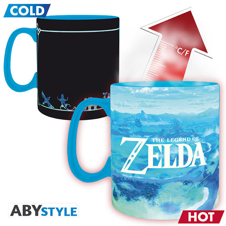 Zelda Tasse mit Thermoeffekt Breath of the Wild
