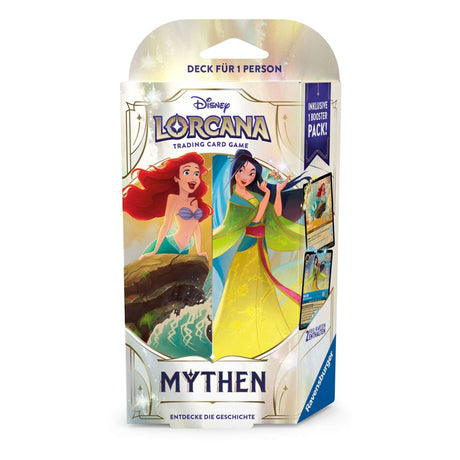 Lorcana Starterdeck Mythen Bernstein Saphir
