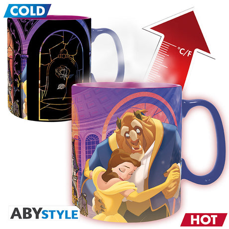 Disney Tasse mit Thermoeffekt Die Schöne & das Biest
