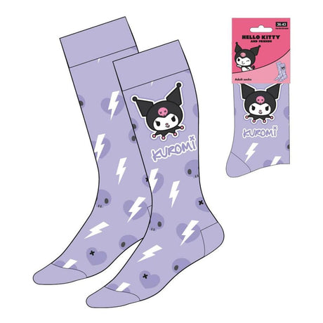 Hello Kitty Socken Kuromi Purple
