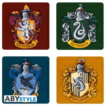 Harry Potter Untersetzer 4 Häuser