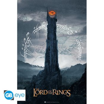 Herr der Ringe Poster Saurons Turm