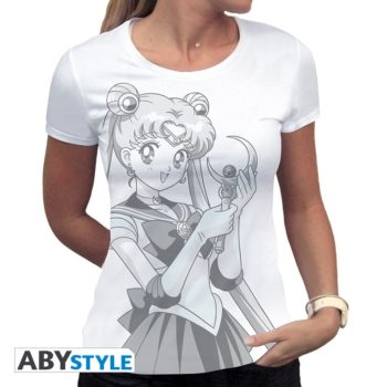 Sailor Moon Shirt Bunny und Mondstab