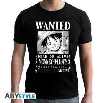 One Piece Shirt Wanted Luffy