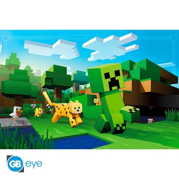 Minecraft Poster Ozelot