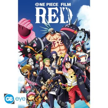 One Piece Red Poster Crew