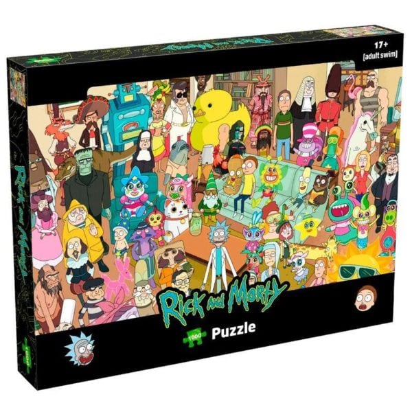 Rick and Morty Puzzle Charaktere