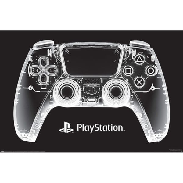 Playstation Poster X-Ray Pad