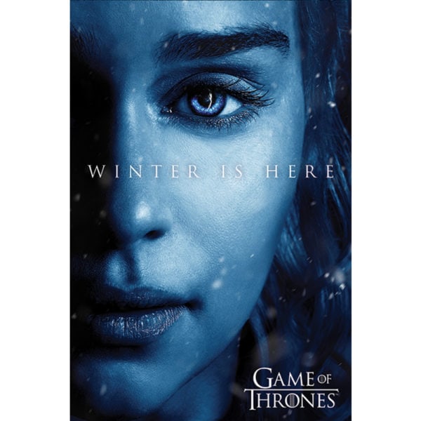 Game of Thrones Poster Winter is here