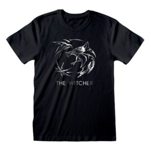 Witcher Shirt Silver Logo