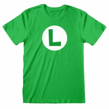 Nintendo Shirt Luigi Logo