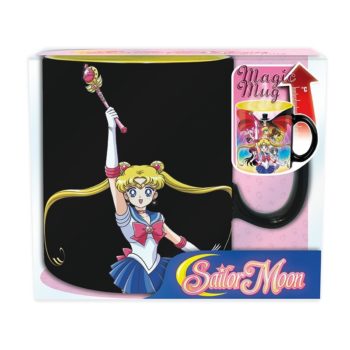 Sailor Moon Tasse mit Thermoeffekt Gruppe