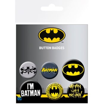 Batman Buttons (6x)