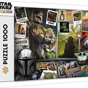 Star Wars Puzzle Mandorian Postkarten