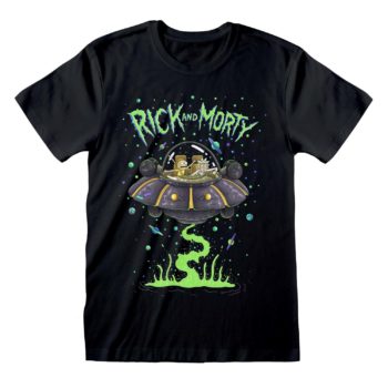 Rick & Morty Shirt Spaceship