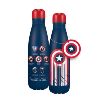 Marvel Edelstahlflasche Captain America Schild