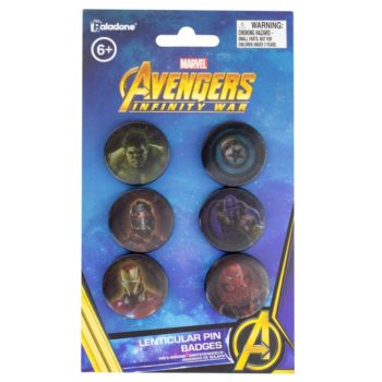 Marvel Buttons Avengers (6x)