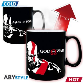 God of War Tasse mit Thermoeffekt Kratos