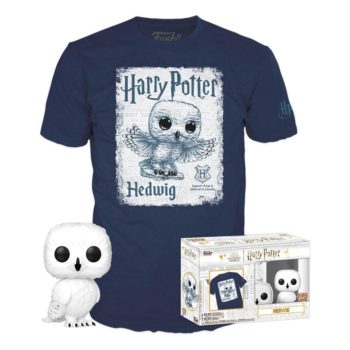 Harry Potter Funko + T-Shirt Hedwig