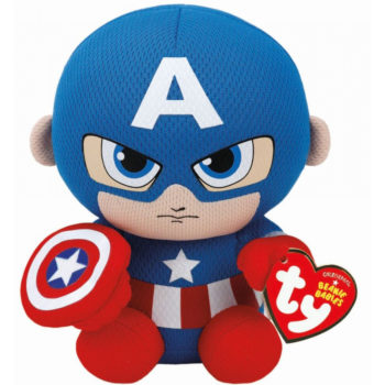Marvel Plüsch Captain America 15cm