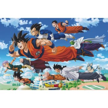 Dragon Ball Super Poster Gokus Gruppe